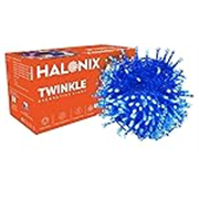 HALONIX Twinkle 10M Blue 46 LED Decorative String Light | Diwali Light | Fairy Light | Festival Light | Curtain Light for Decoration | ladiya for Diwali, Christmas, and Other Occasions.