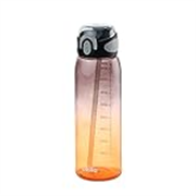 CELLO Inspire Large Sipper Water Bottle, 900ml Black | Food Grade, Leakproof, Easy to Carry | Gym Straw Water Bottle For Fitness, Office, School, Sports, Picnic, Travel & Outdoor Hydration