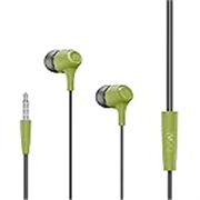 Boat Bassheads 95 Wired in Ear Phones,10Mm Drivers,Signature Sound,in-Line Microphone,Integrated Controls,Snug Fit,Lightweight,Voice Assistant,120Cm Cable & 3.5mm Jack (Spirit Lime)